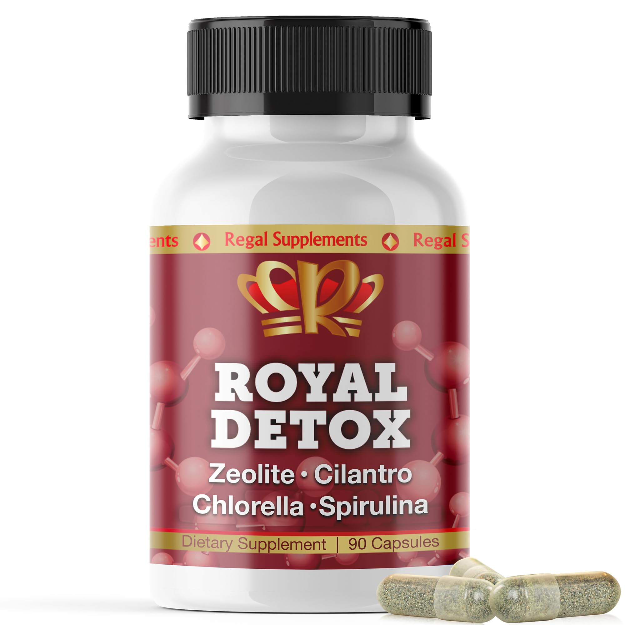 Zeo Health Royal Detox capsules for a gentle daily detox routine.