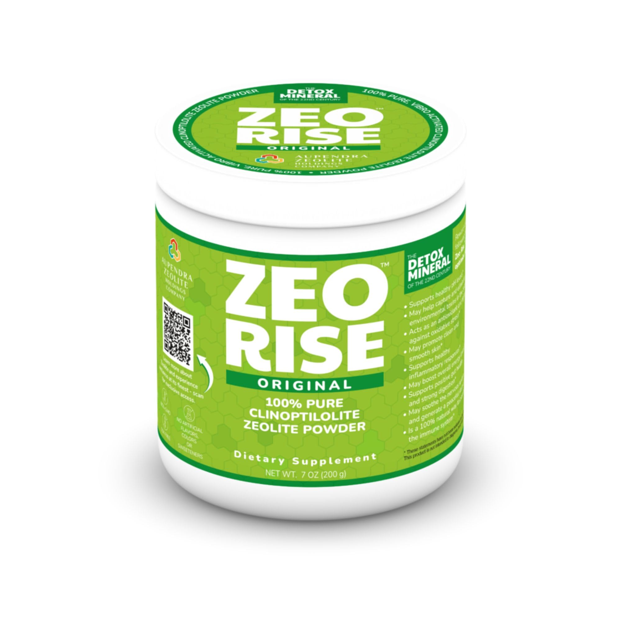 Zeolite Clinoptilolite Detox Powder 7oz (200g) front view