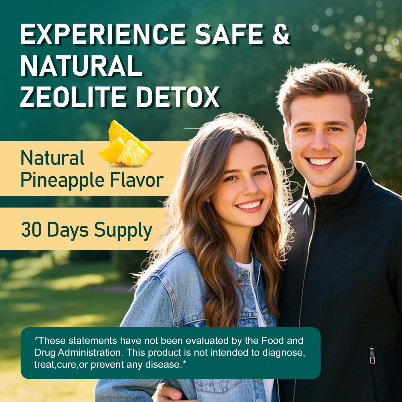 Healthy lifestyle image featuring Zeolite Detox Drops