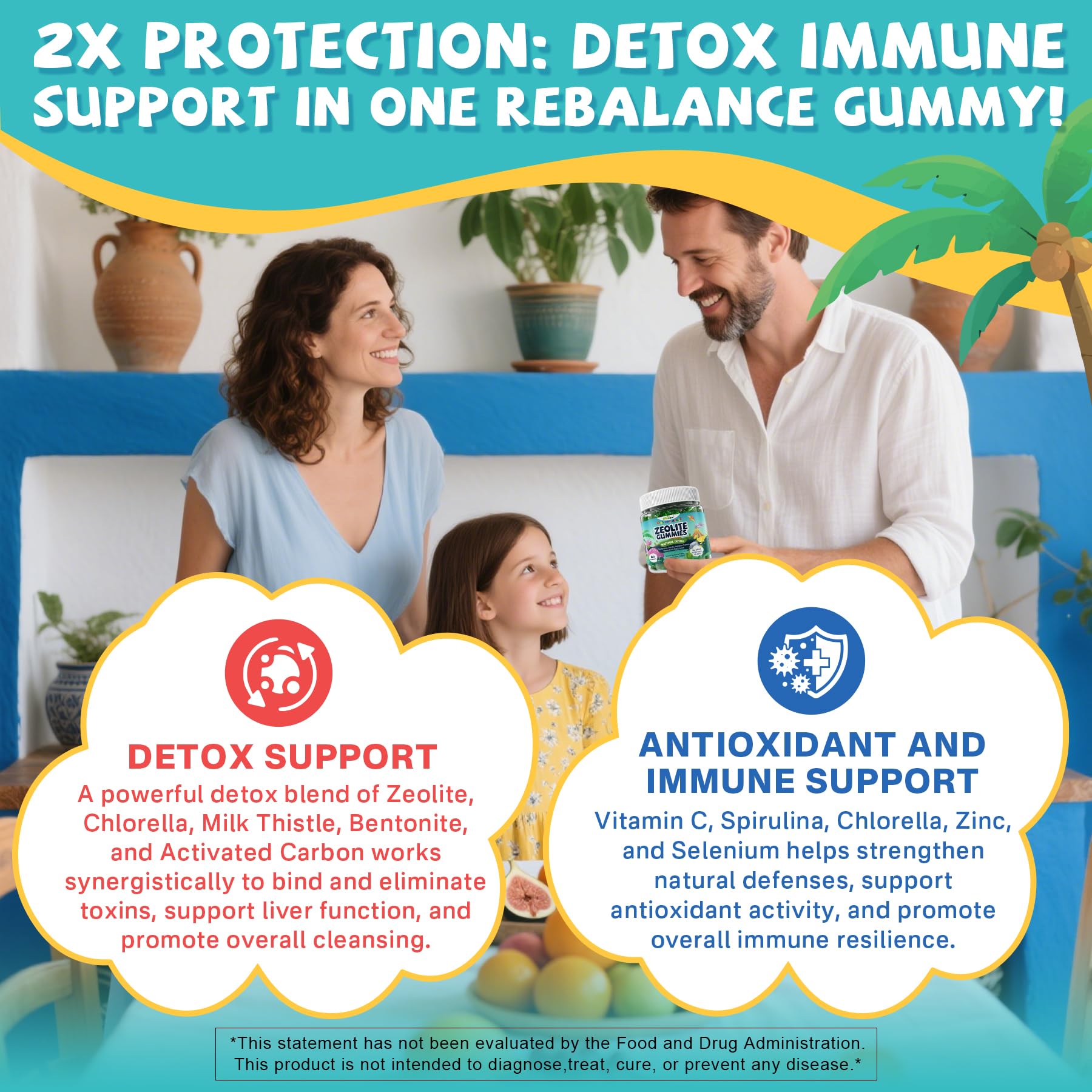 Zeolite Detox Gummies packaging