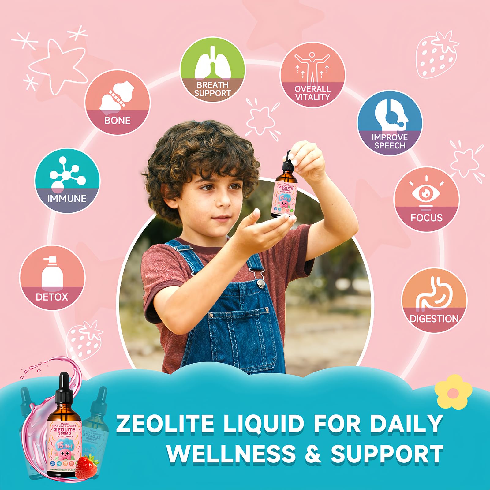 Prebiotics with 10 Billion CFU for gut health