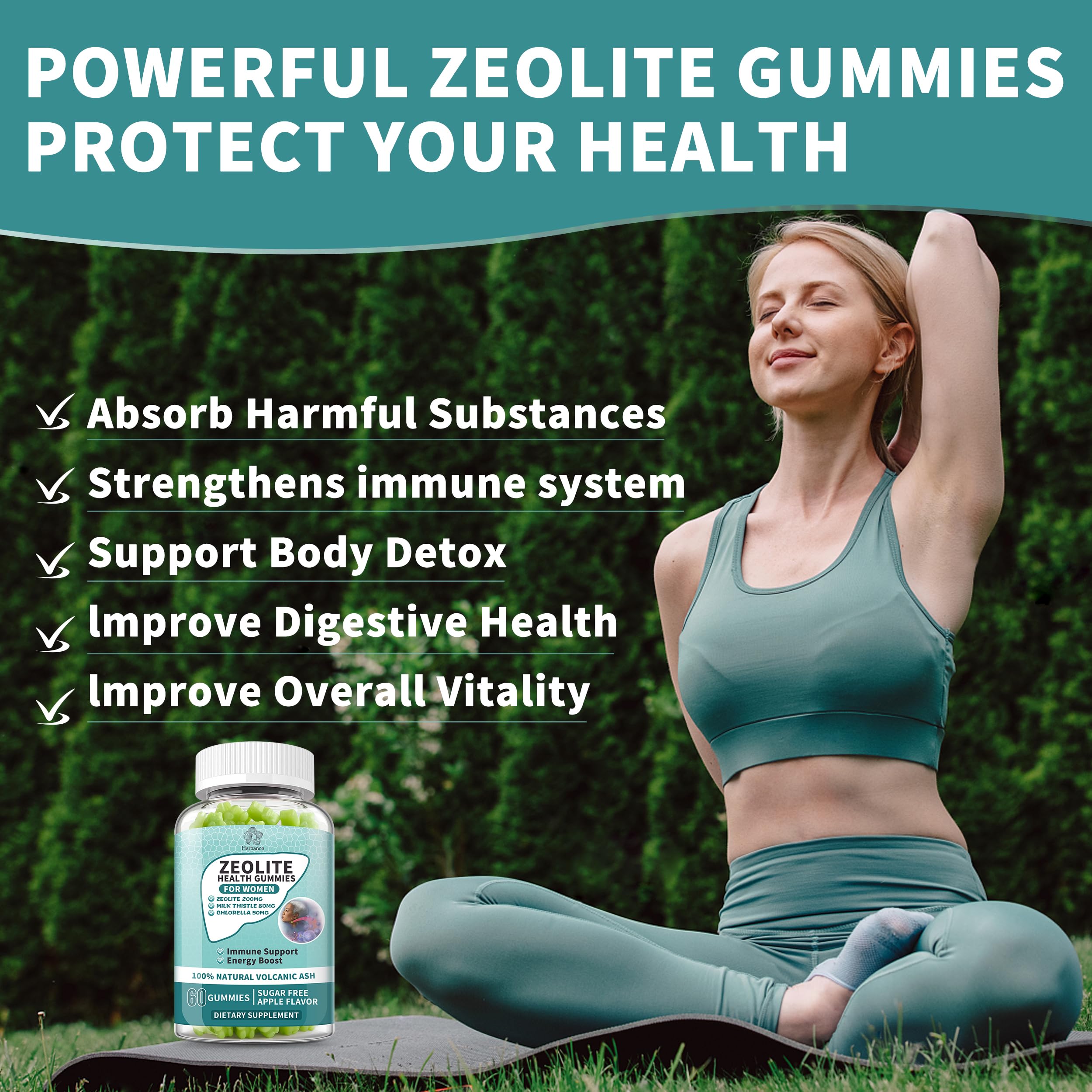 Zeolite Gummies for Women ingredients synergy