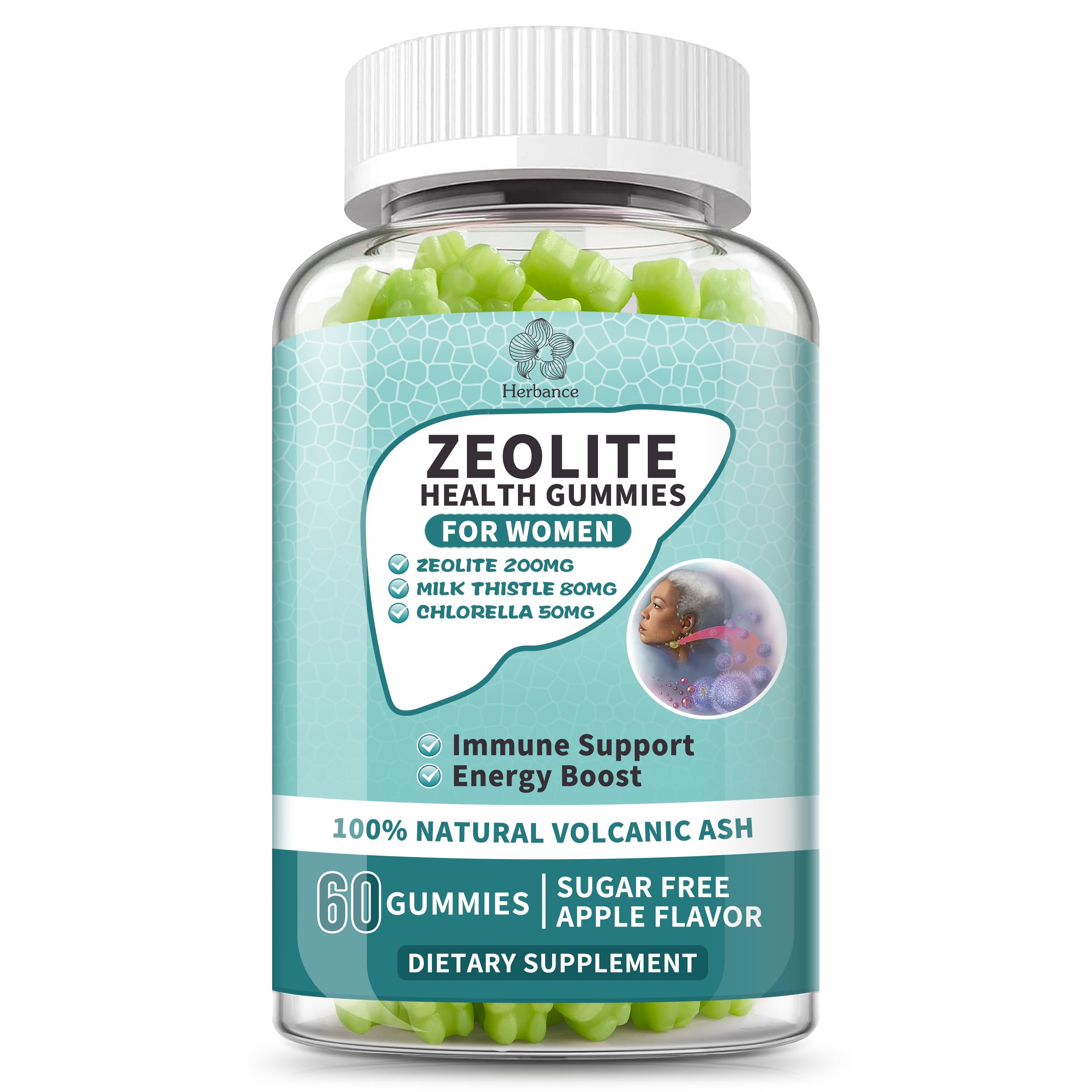 Zeolite Gummies for Women packaging