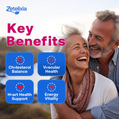 Zetelixia Cholesterol Gummies bottle with label close-up