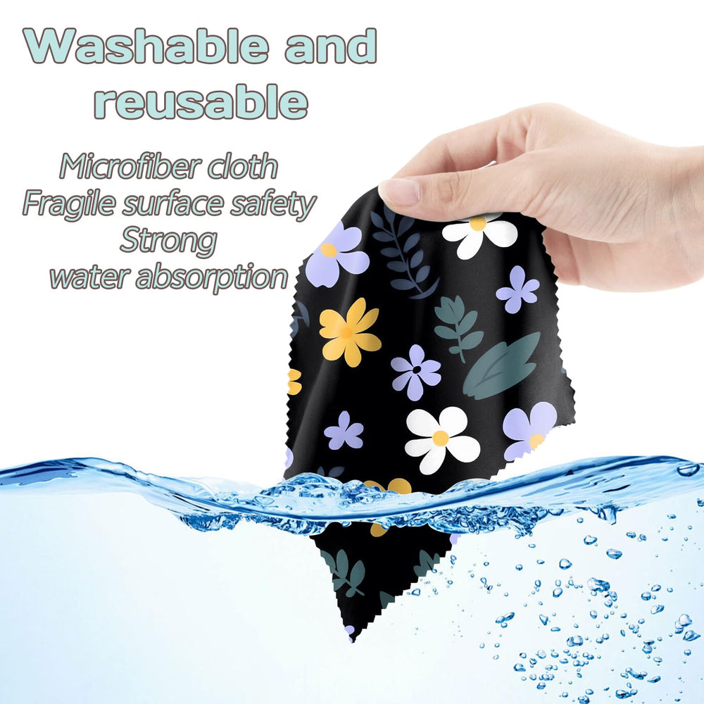 Close-up texture of Zewurtuw microfiber cleaning cloth
