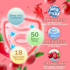 Close-up of probiotic gummy texture