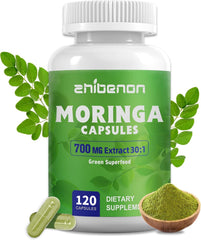Zhibenon Moringa Oleifera 21,000mg equivalent per 2 capsules