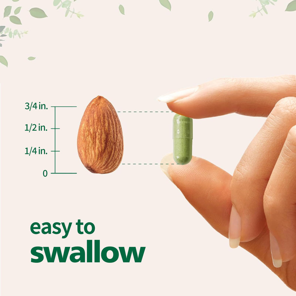 Two capsules per serving for daily use