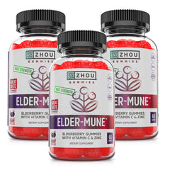 ZHOU Elder-Mune Gummies bottle front view