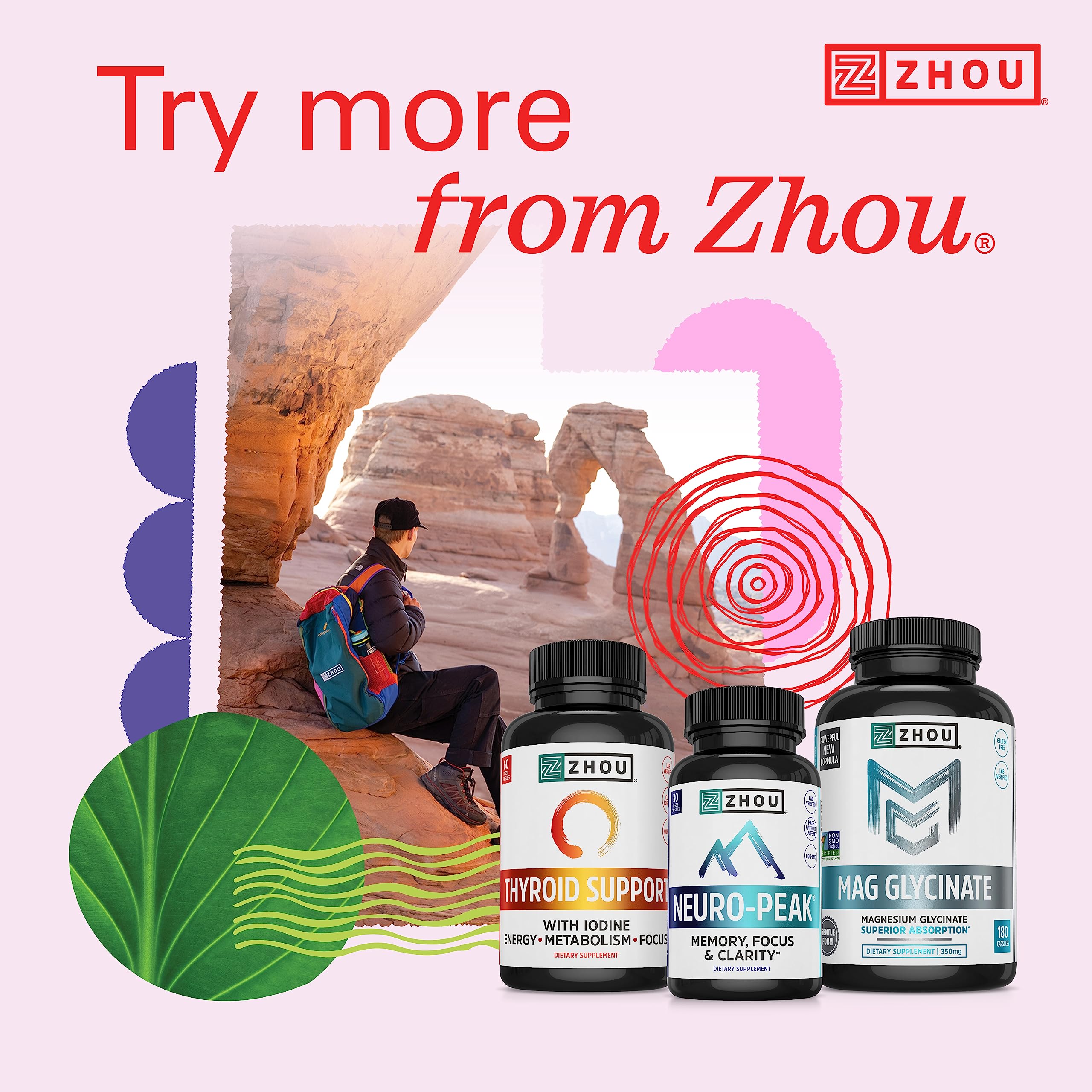 Zhou Methyl B12 packaging with logo and product details