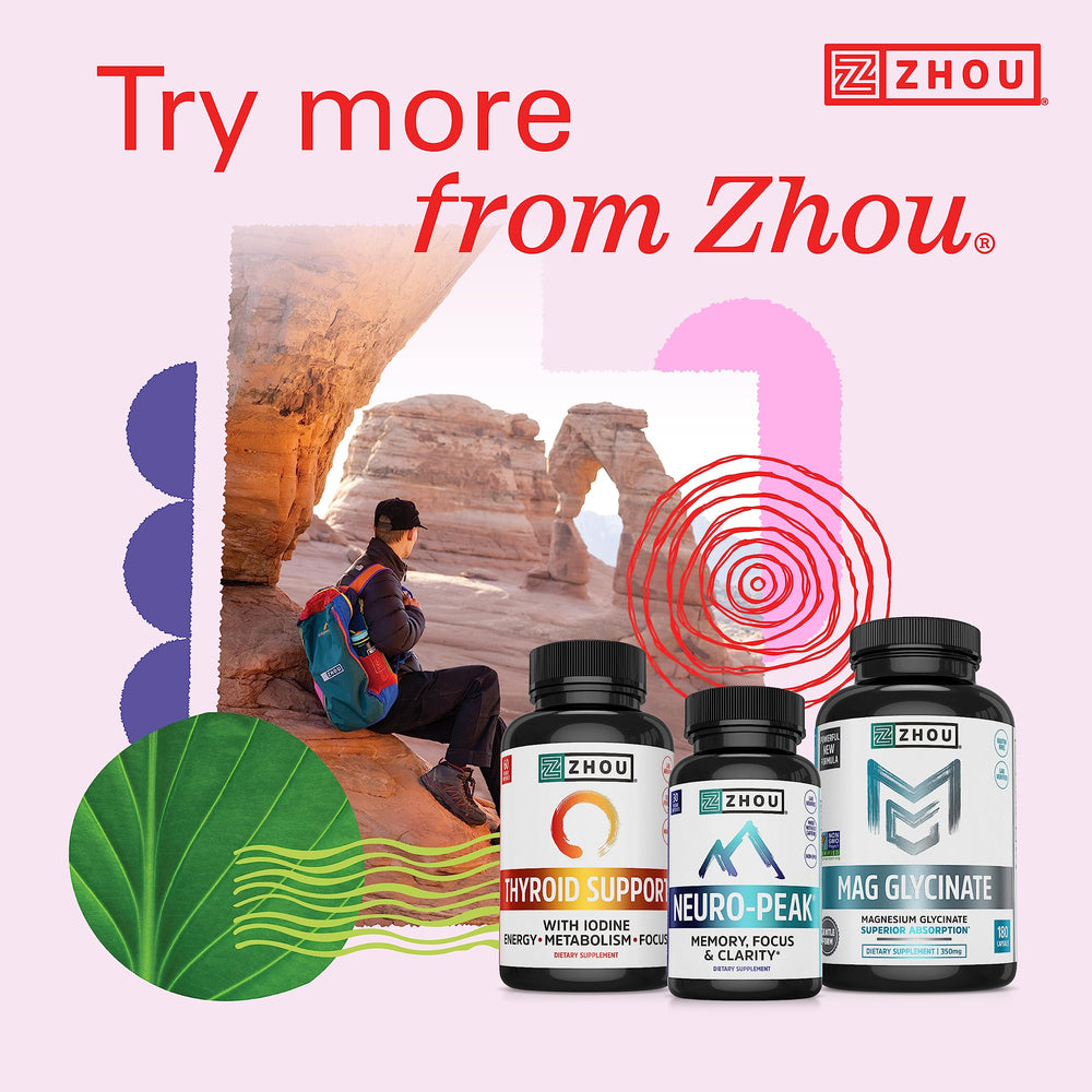 Zhou Methyl B12 packaging with logo and product details