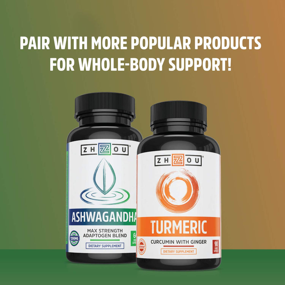 Lab testing and quality assurance badge for Zhou Mushroom 8-Plex