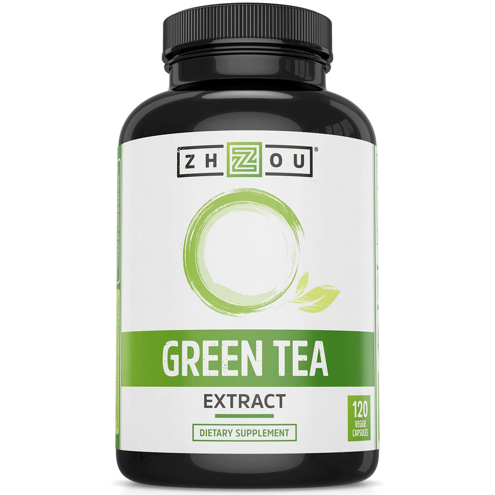Zhou Nutrition Green Tea Extract bottle with label