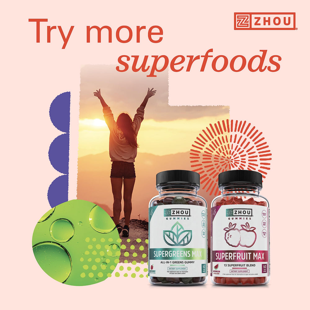 Berry smoothie prepared with Superfruits powder