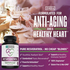 Resveratrol supporting immune system and brain health