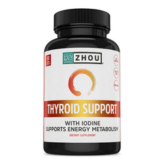 Zhou Thyroid Support bottle and label