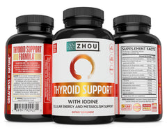 Kelp with natural iodine for thyroid support