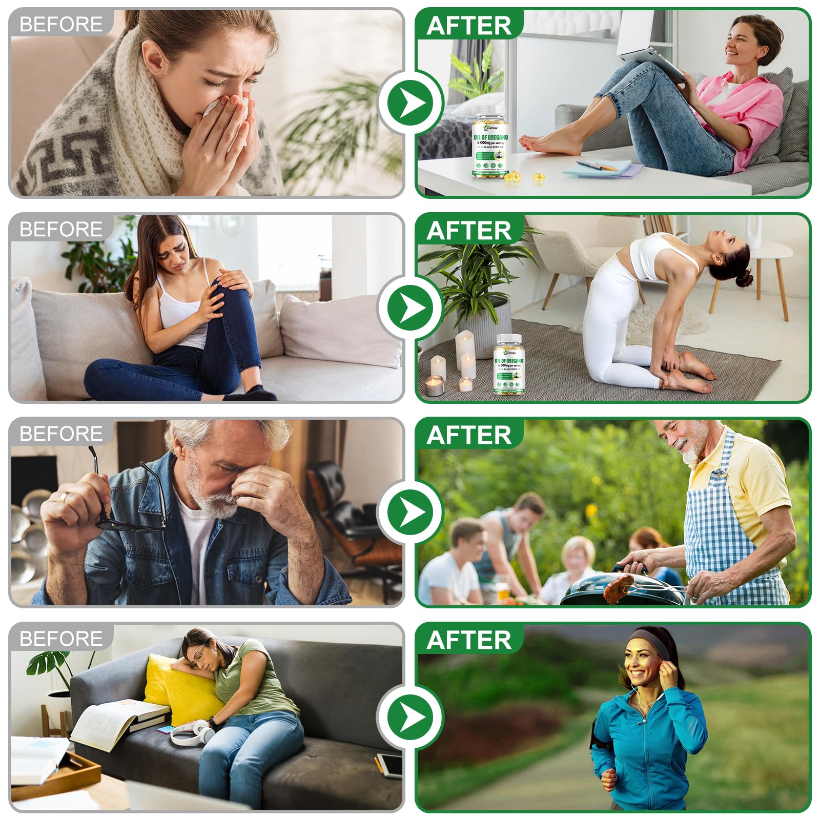 Softgels for easy swallowing