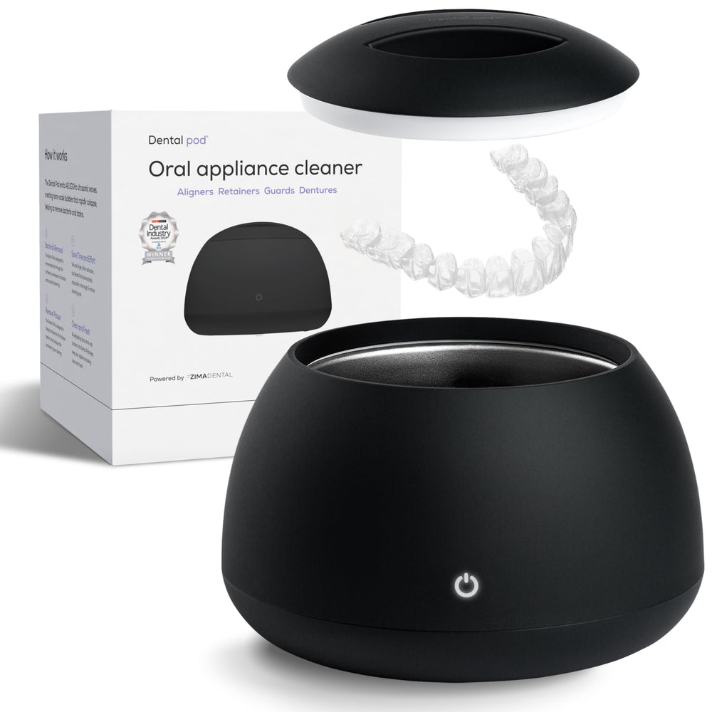 Zima Dental Pod Ultrasonic Retainer Cleaner front view