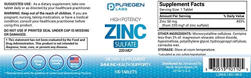 Close-up of a zinc sulfate tablet