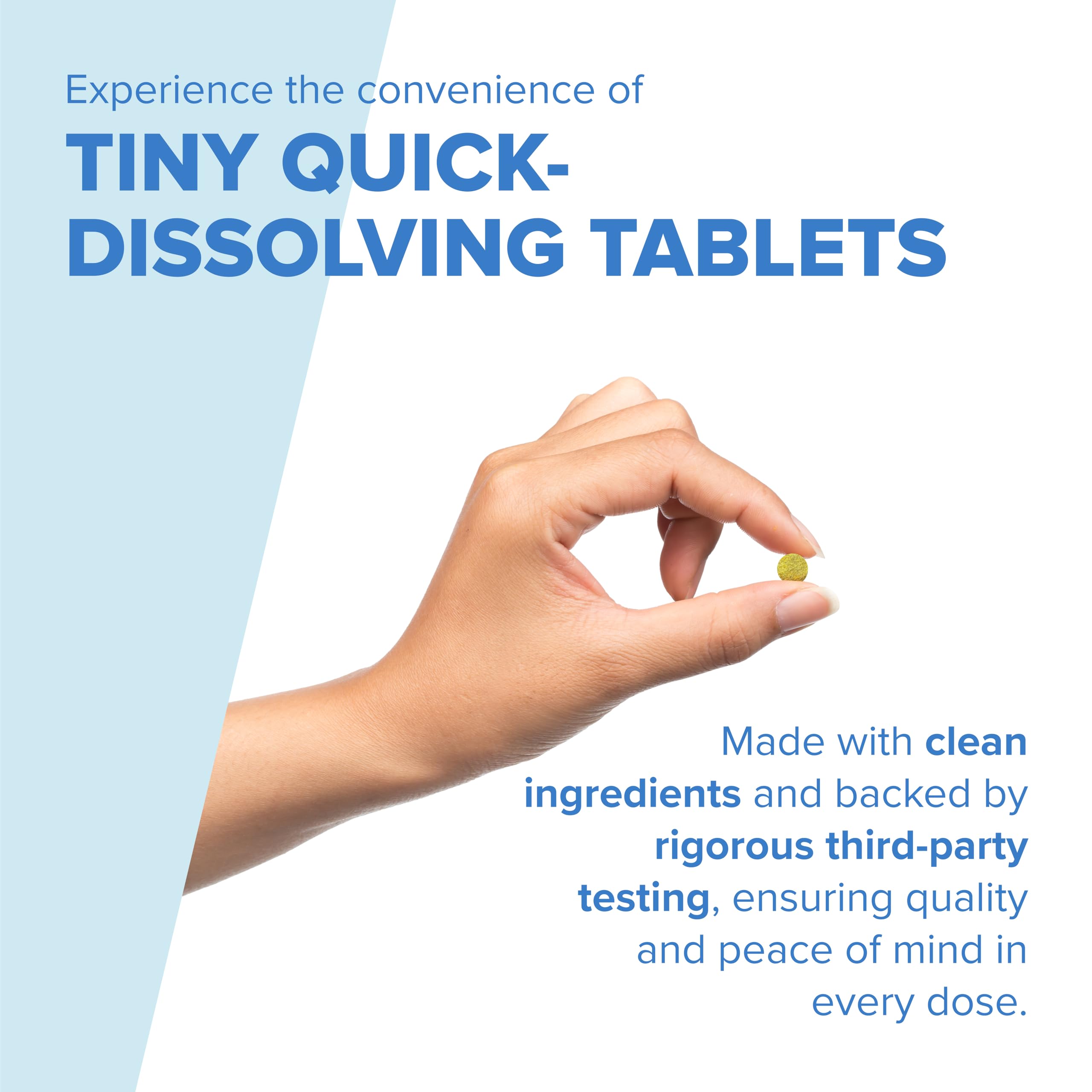 Zinc 25 mg and Vitamin D3 5000 IU immune support tablets for men and women