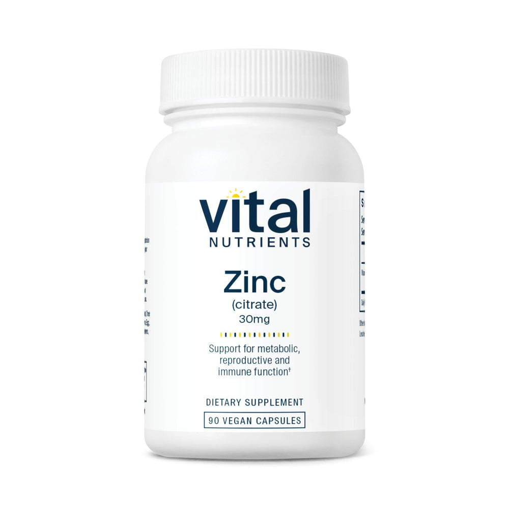 Immune support zinc citrate 30mg capsule