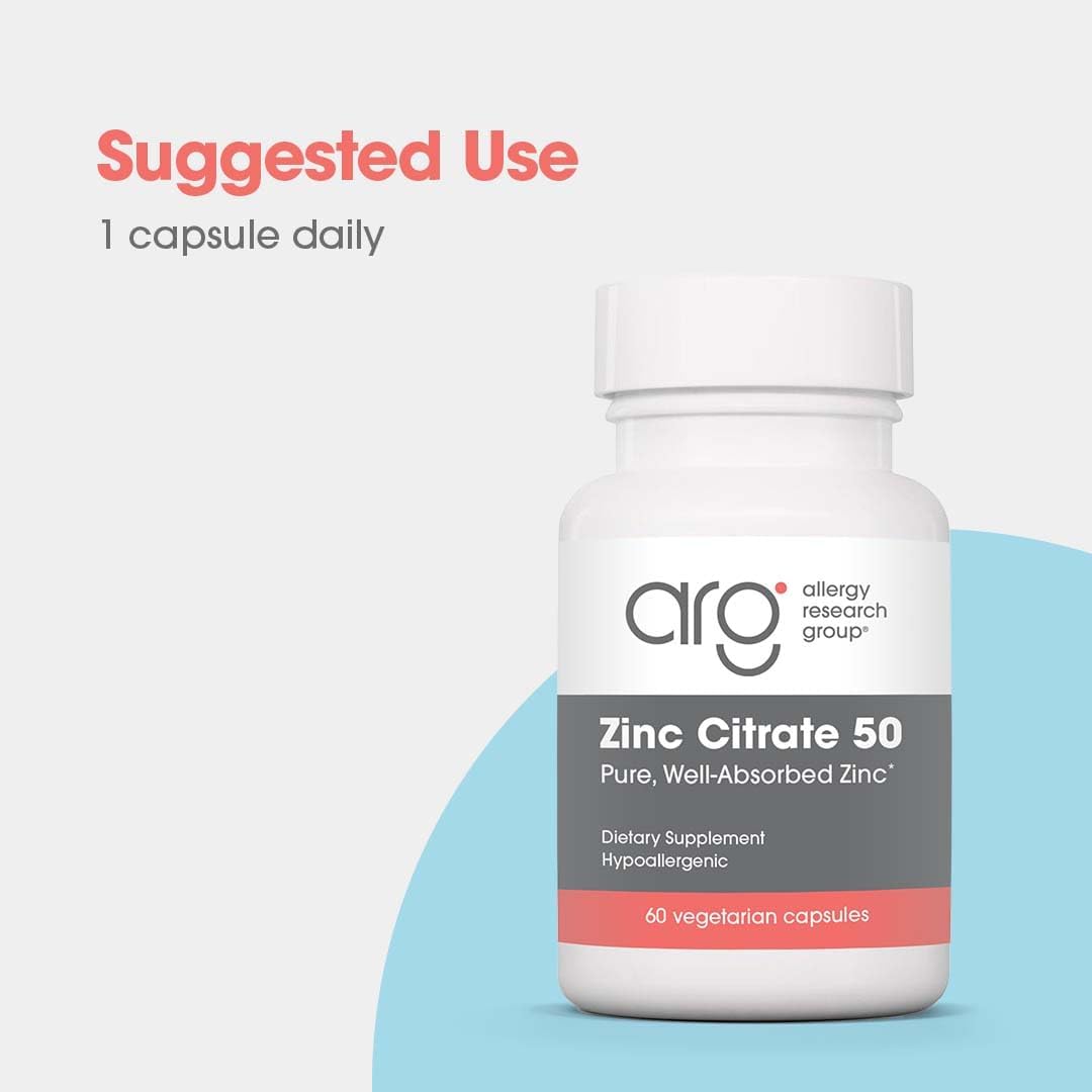 Zinc Citrate supplement ingredients list