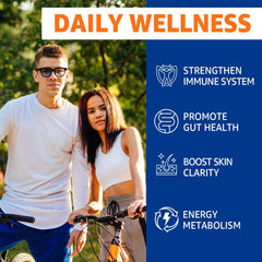 Close-up of zinc-copper gummies