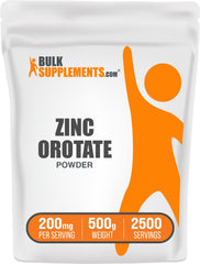Zinc Orotate Powder 500g front packaging