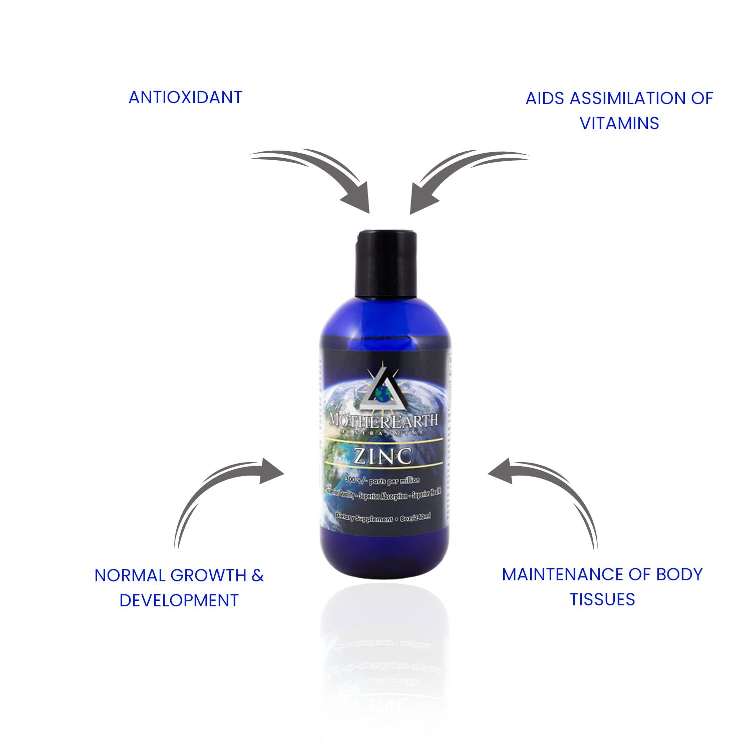 Zinc aids assimilation of vitamins in the body