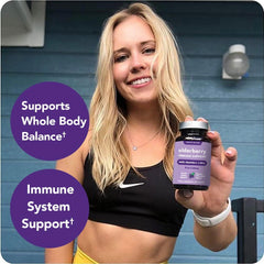 Zinc and Vitamin C ingredients on white background