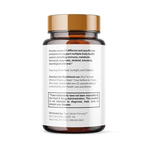 Zinc7 vegan capsules packaging