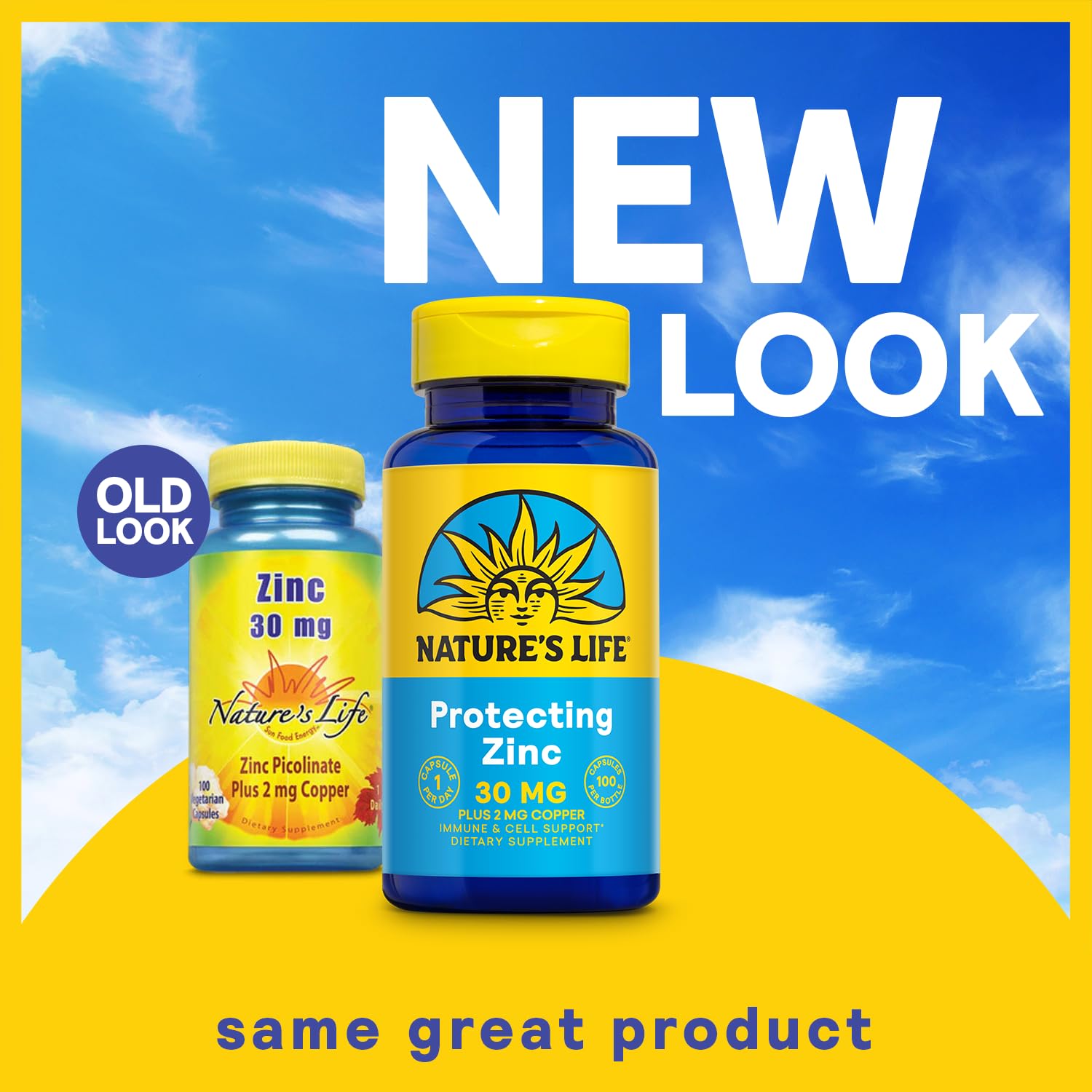 Close-up of zinc picolinate 30mg with copper 2mg bottle