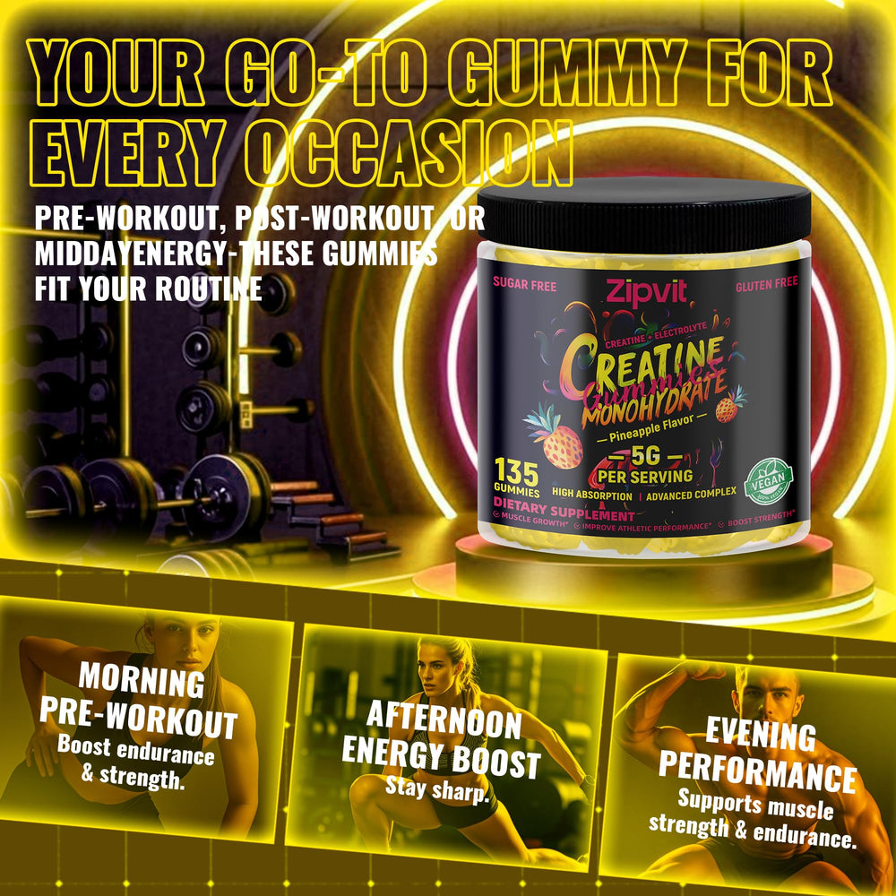 Athletes using gummies as a pre-workout energy booster