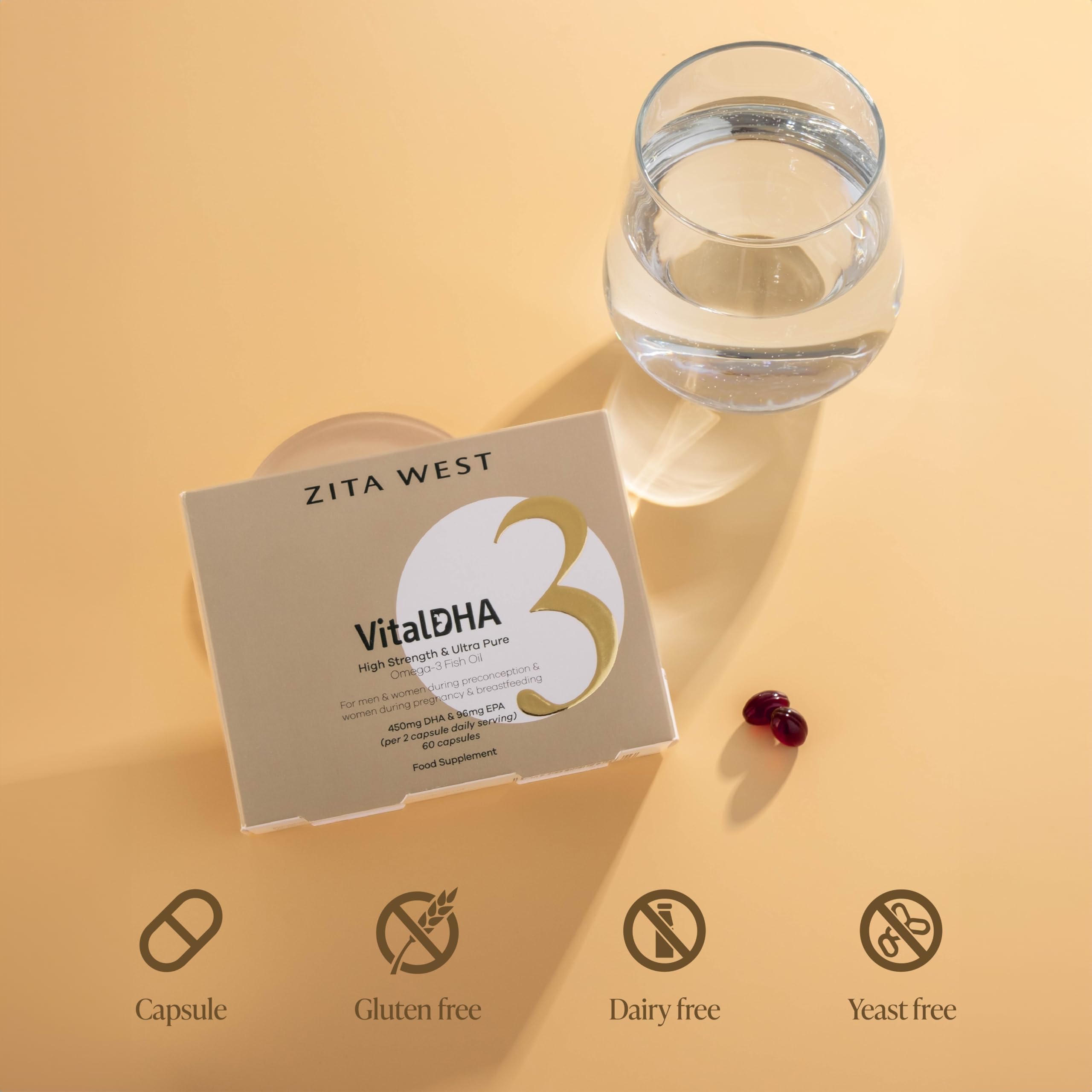 Clinical-grade prenatal supplement branding