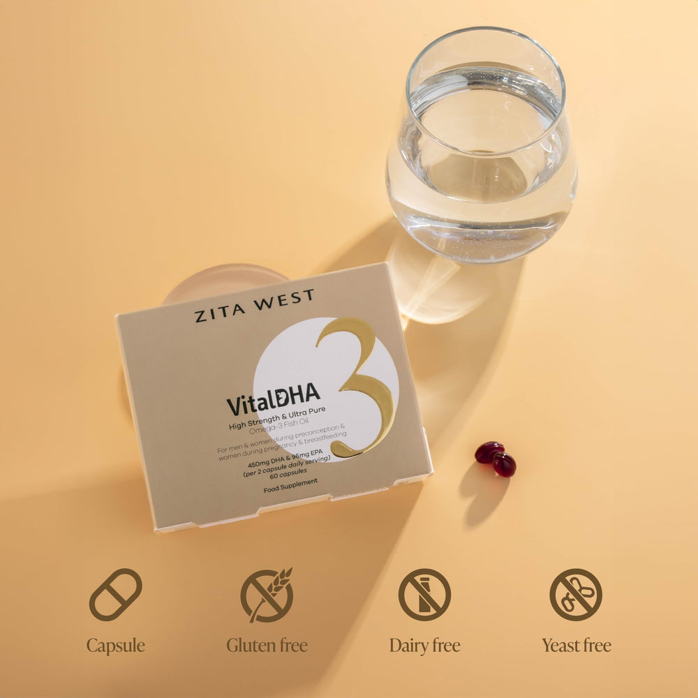 Clinical-grade prenatal supplement branding