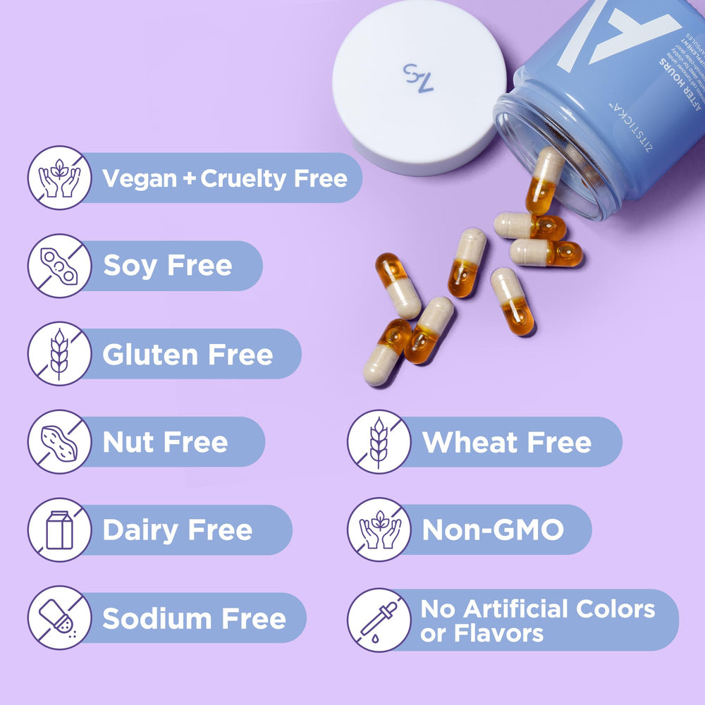 Product benefits showing improved skin clarity and reduced dark spots
