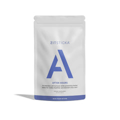Front view of ZitSticka Vitamin Acne Supplement bottle (30 natural caps)