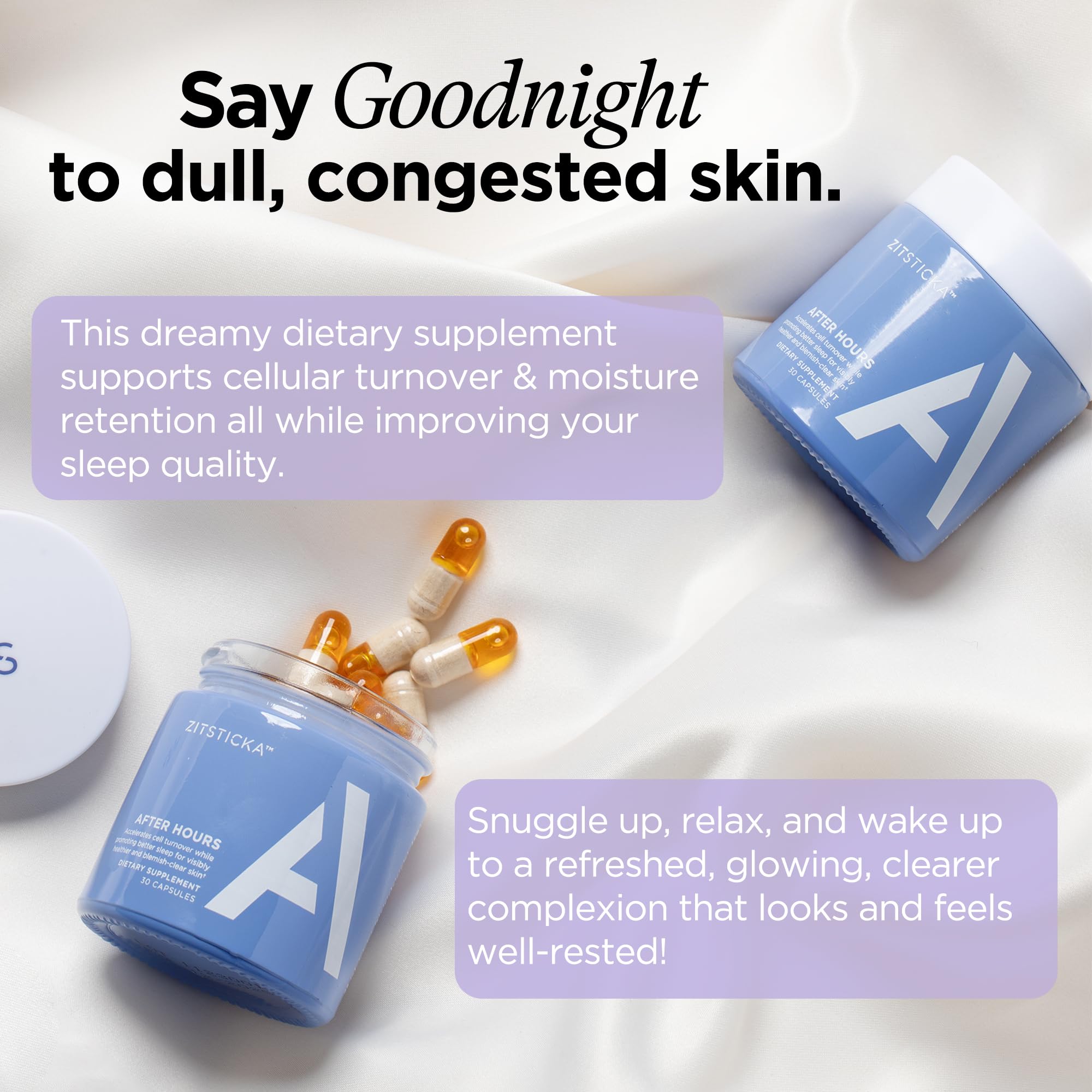 Ingredients highlighting hormonal support for skin health