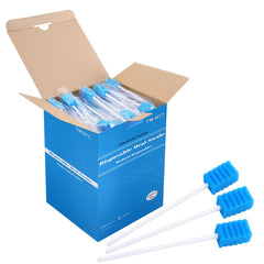 ZIZNBA 250 Count Mouth Swabs Sponge – packaging