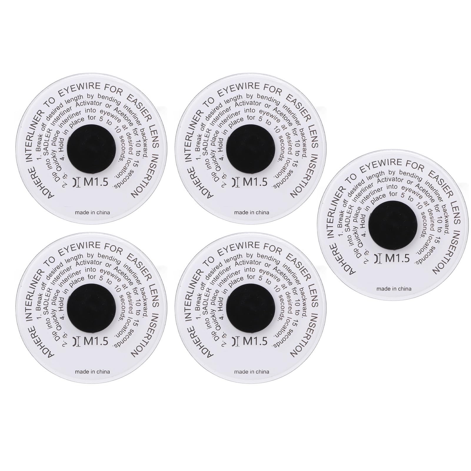 Sturdy and long-lasting lens interliner material