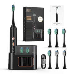 Zocaed electric toothbrush for adults in black