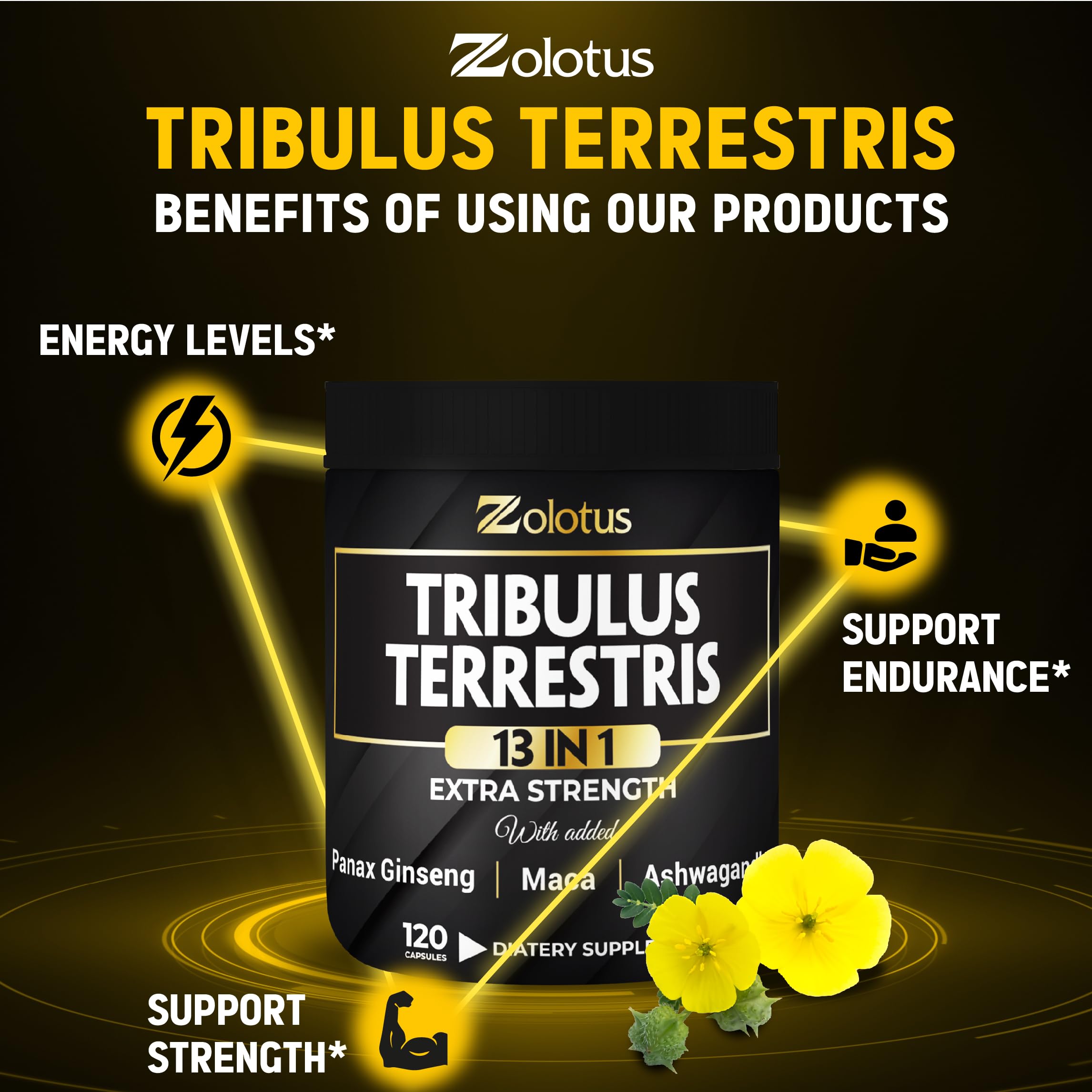 Serving suggestion: two capsules with glass of water