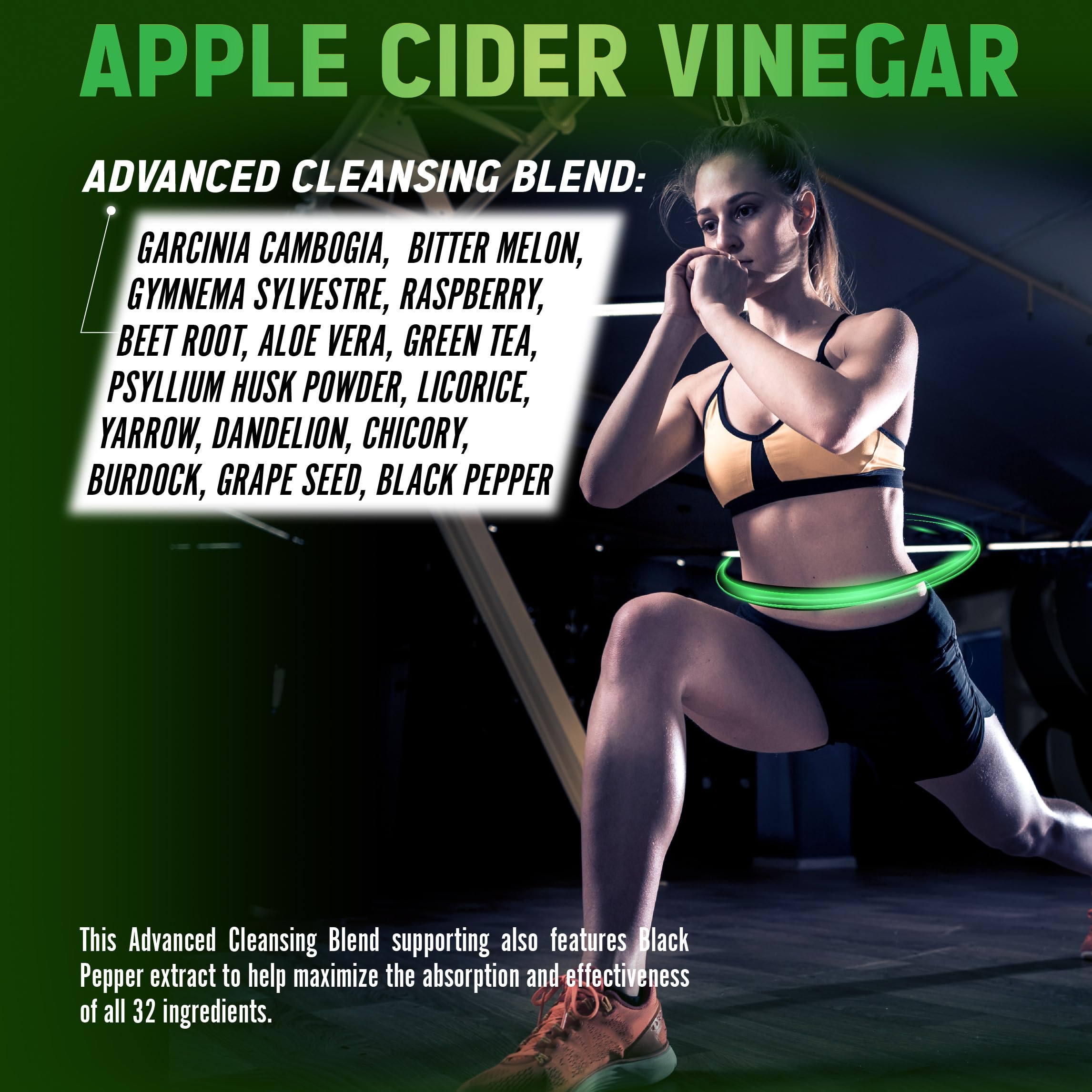 Third-party testing seal for Zolotus 32in1 Apple Cider Vinegar Capsules