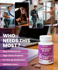 On-the-go lifestyle setting with bottle on a desk