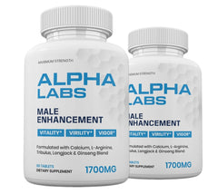 Zonata 2-Pack Alpha Labs men's dietary supplement bottle – front view