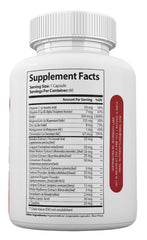 Zonata Blood Stabilizer Capsules bottle label close-up