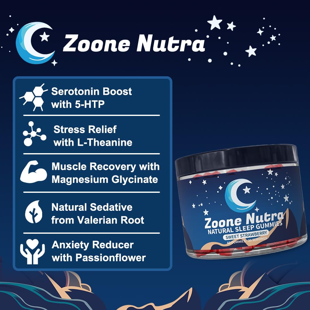 Melatonin-free sleep support label on Lulla-Bites packaging