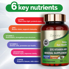 Two capsules daily serving size for eye health