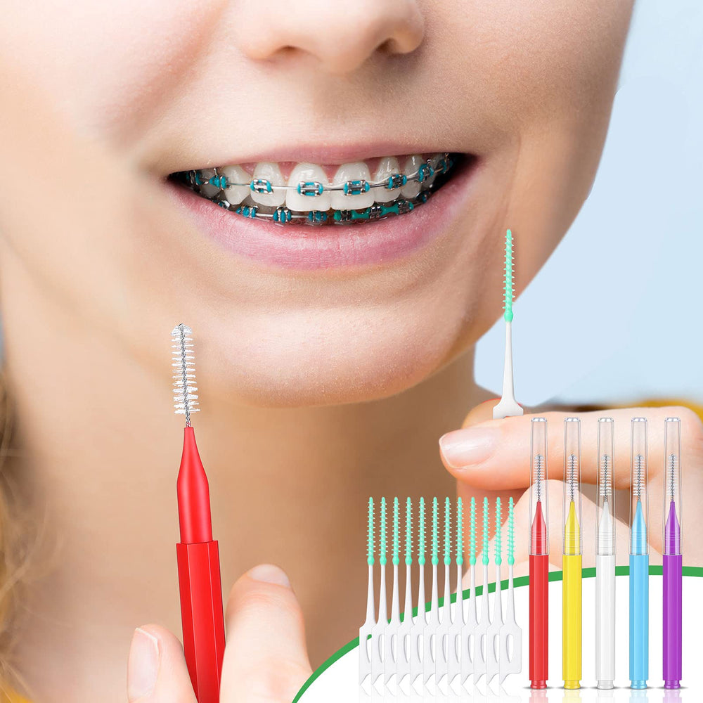 Soft silicone interdental cleaning tool